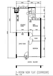 Blk 529 Bedok North Street 3 (Bedok), HDB 3 Rooms #636451001